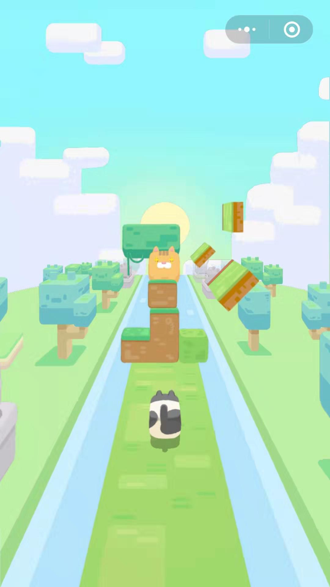 h5创意推荐-跑酷小游戏小程序|treedom:逃跑猫